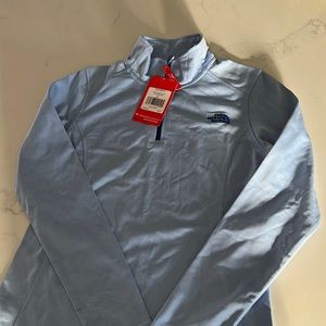 Warm north face 1/4 zip sweater